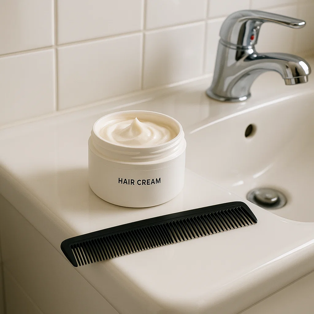 Hair styling products for maintaining a mullet fade