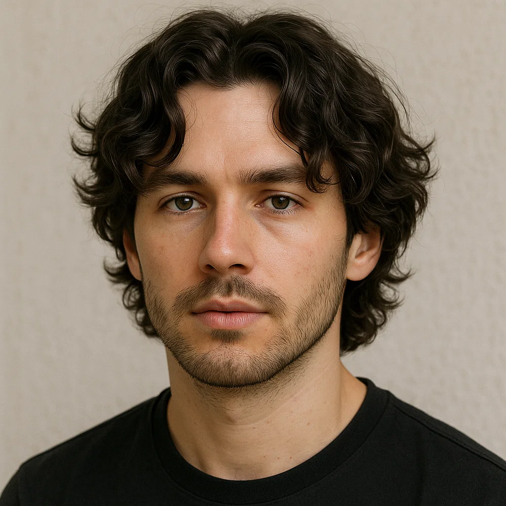Heatless waves on medium length haircut