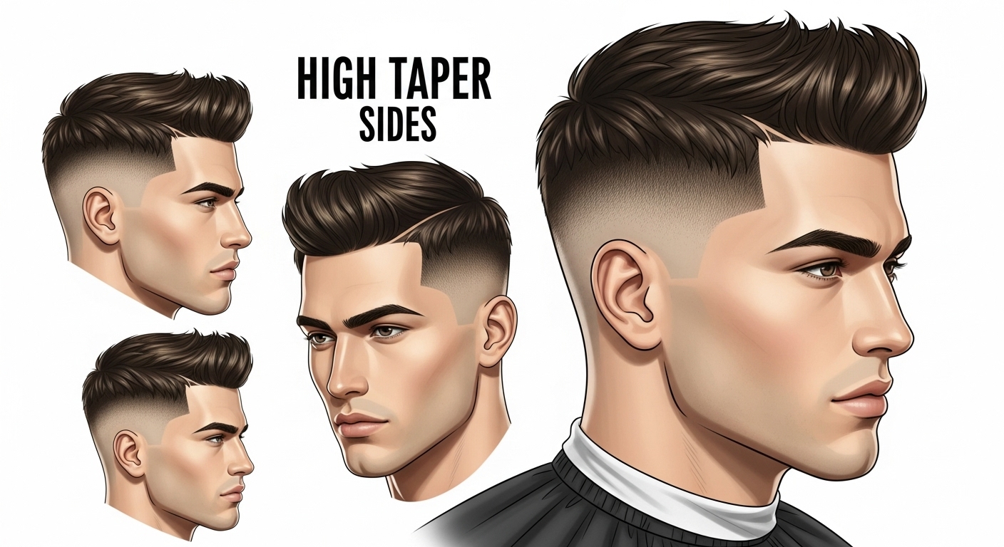 High Taper: The Go-To Haircut for a Sharp, Clean Look