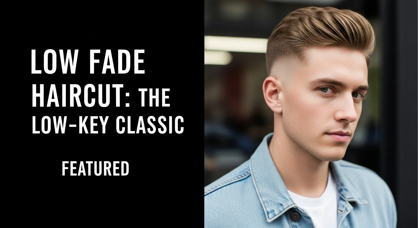 Low Fade Haircut: The Low-Key Classic