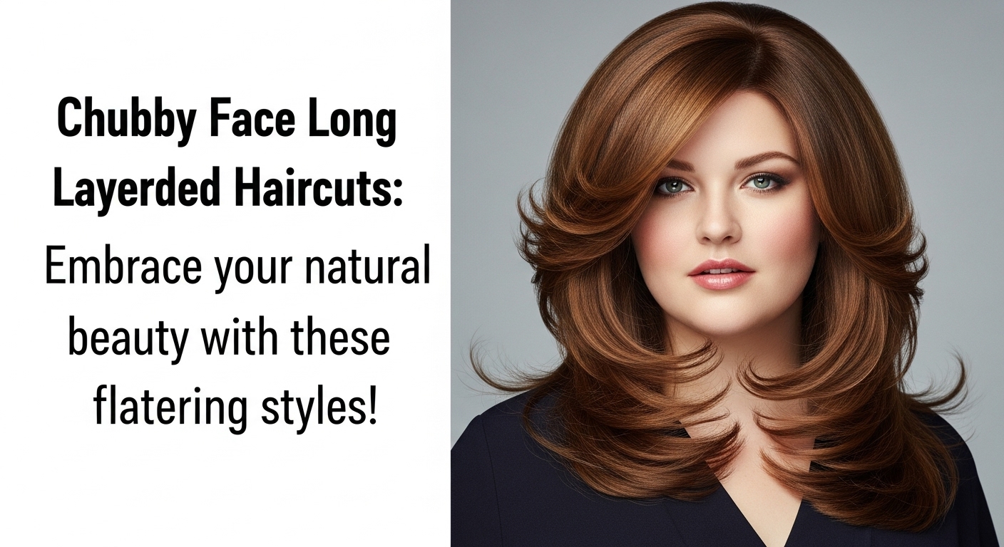 Chubby Face Long Layered Haircuts