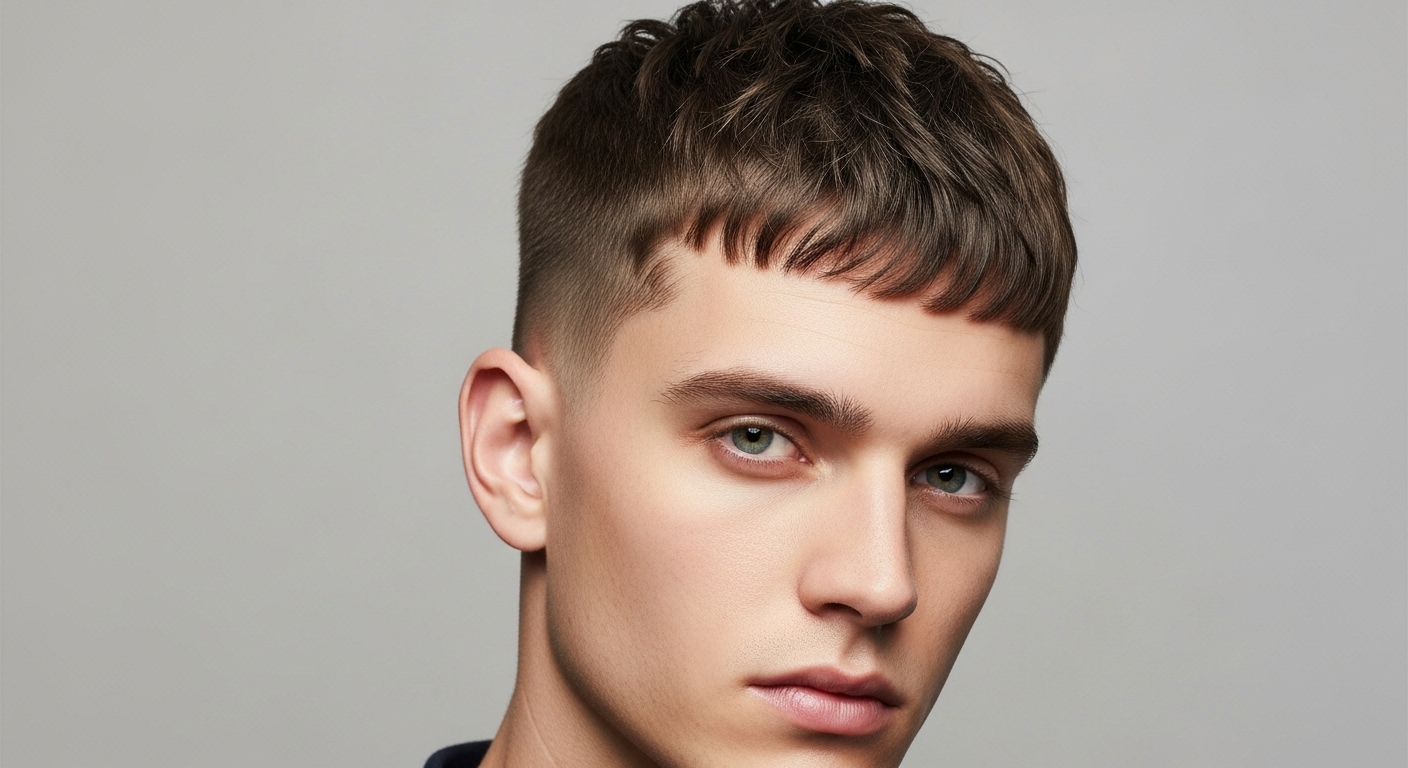 French Crop Haircut: Clean, Simple, and Kinda Slept-On