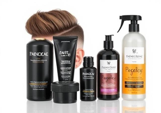 Hair styling products suitable for maintaining a low taper fade.