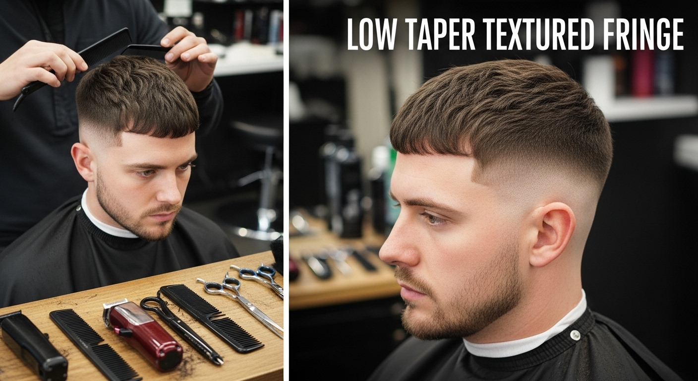 Low Taper Textured Fringe