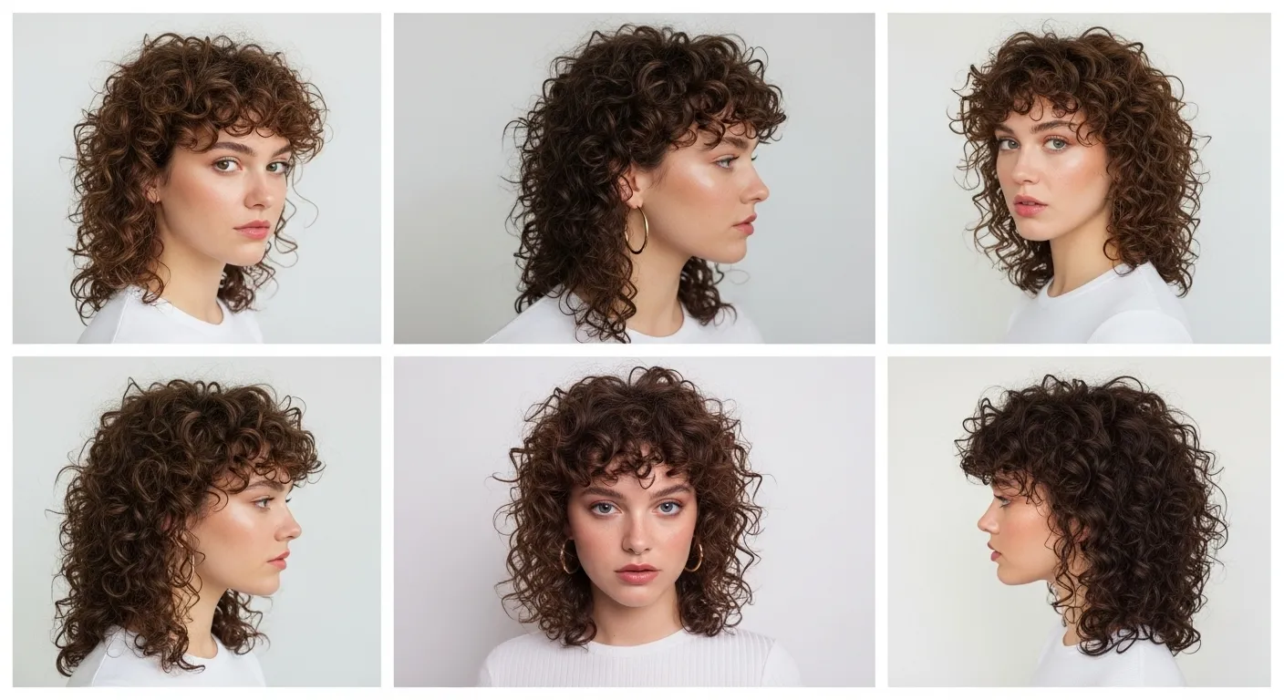 Curly Hair Mullet Ideas for a Bold New Look