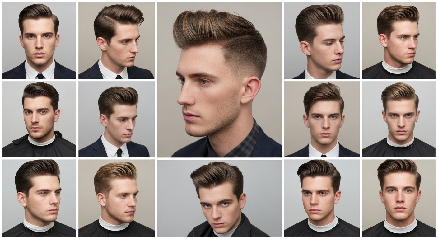 oval face shape hairstyles male