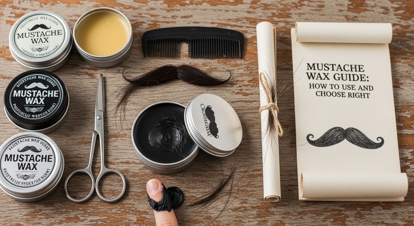 mustache wax