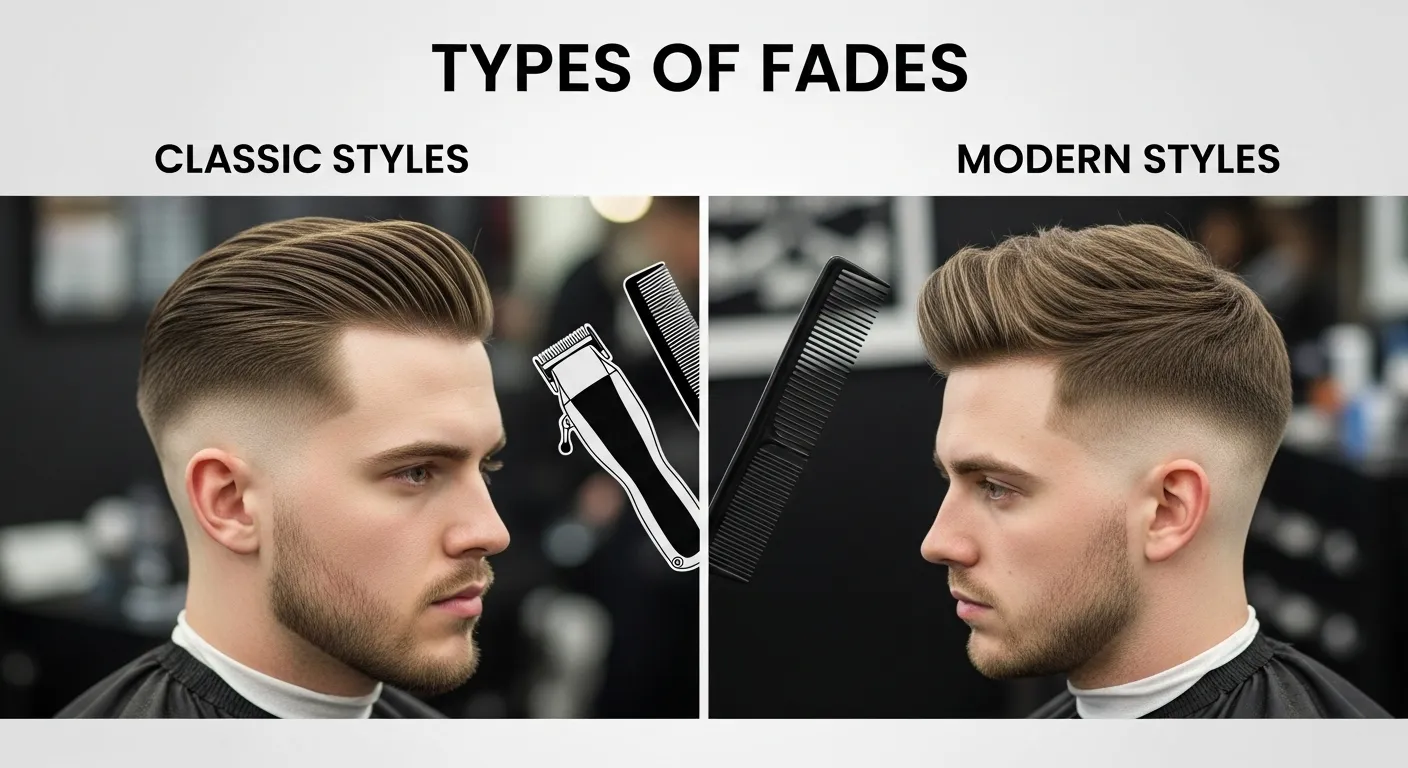 types of fades