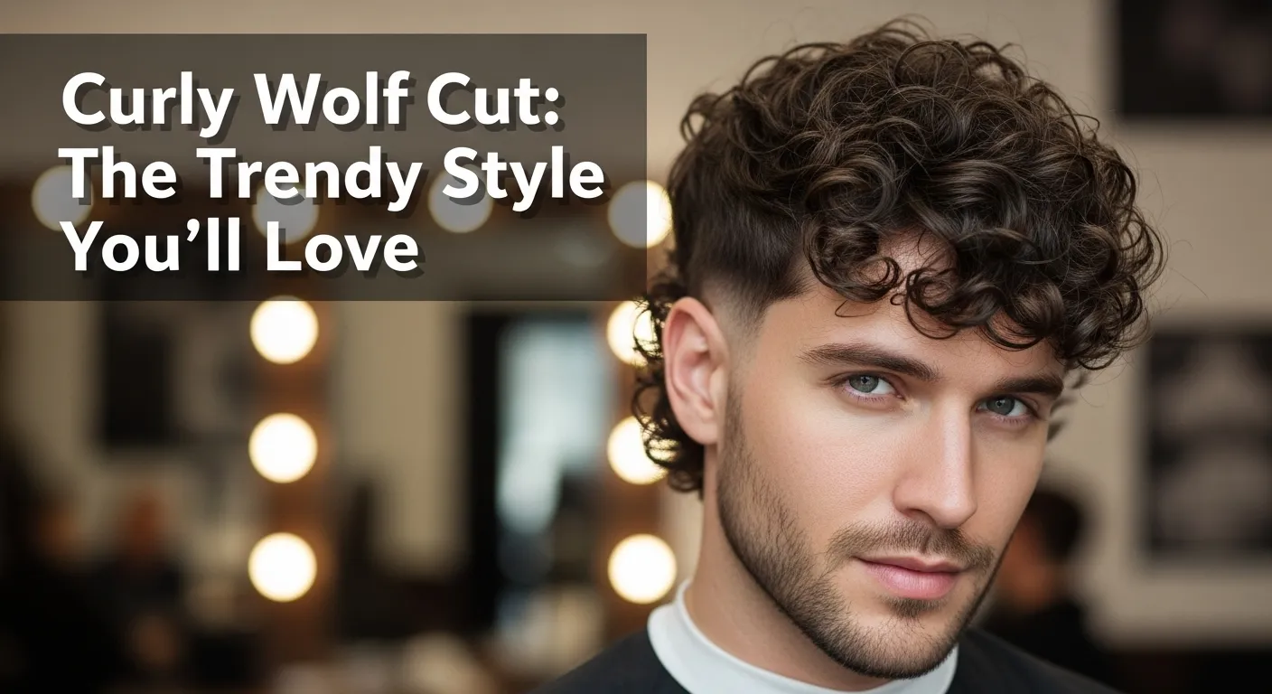 Curly Wolf Cut