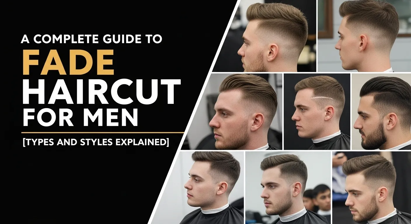 A Complete Guide to Fade Haircut for Men [Types and Styles Explained]