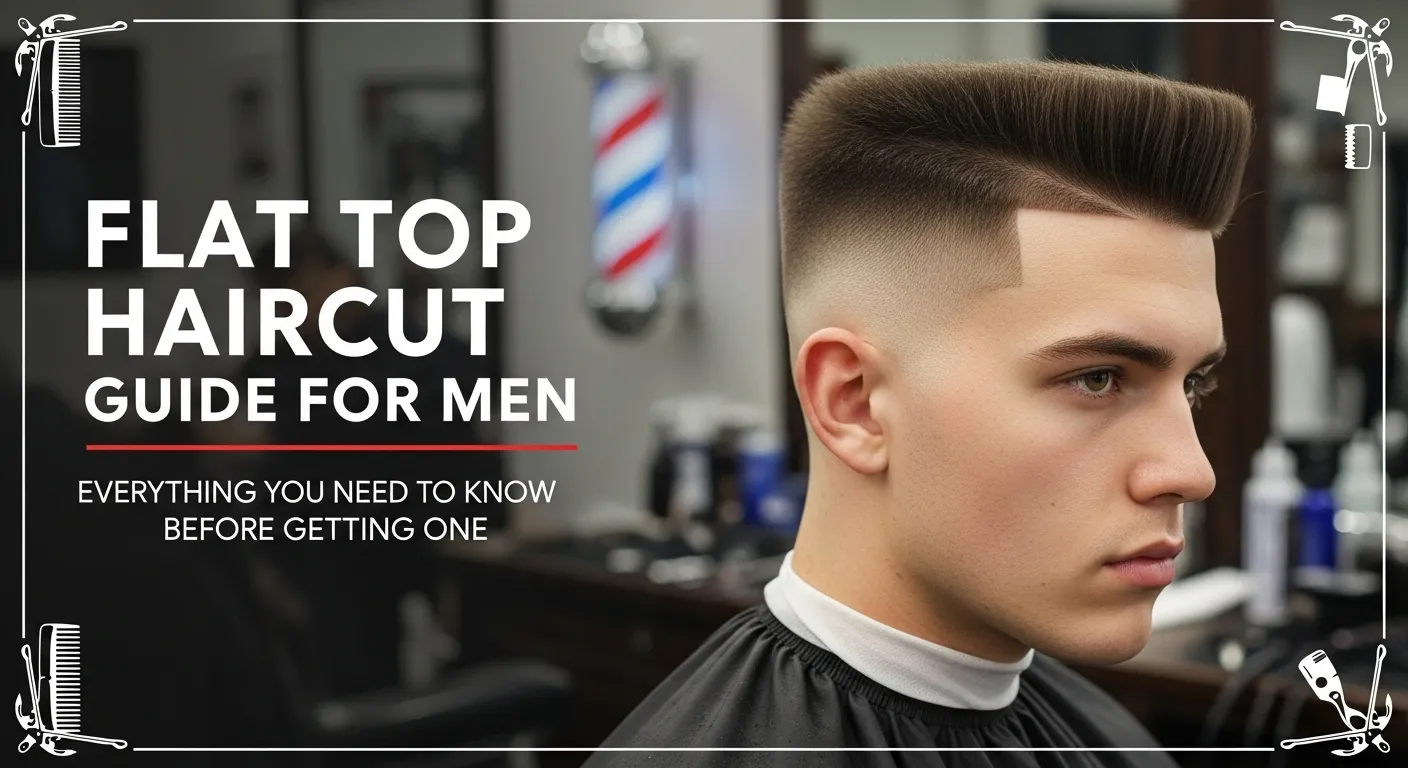 Flat Top Haircut Guide for Men, Everything You Need to Know Before Getting One