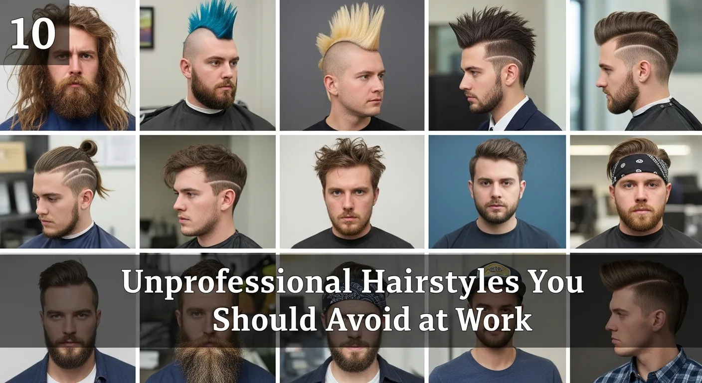 unprofessional hairstyles