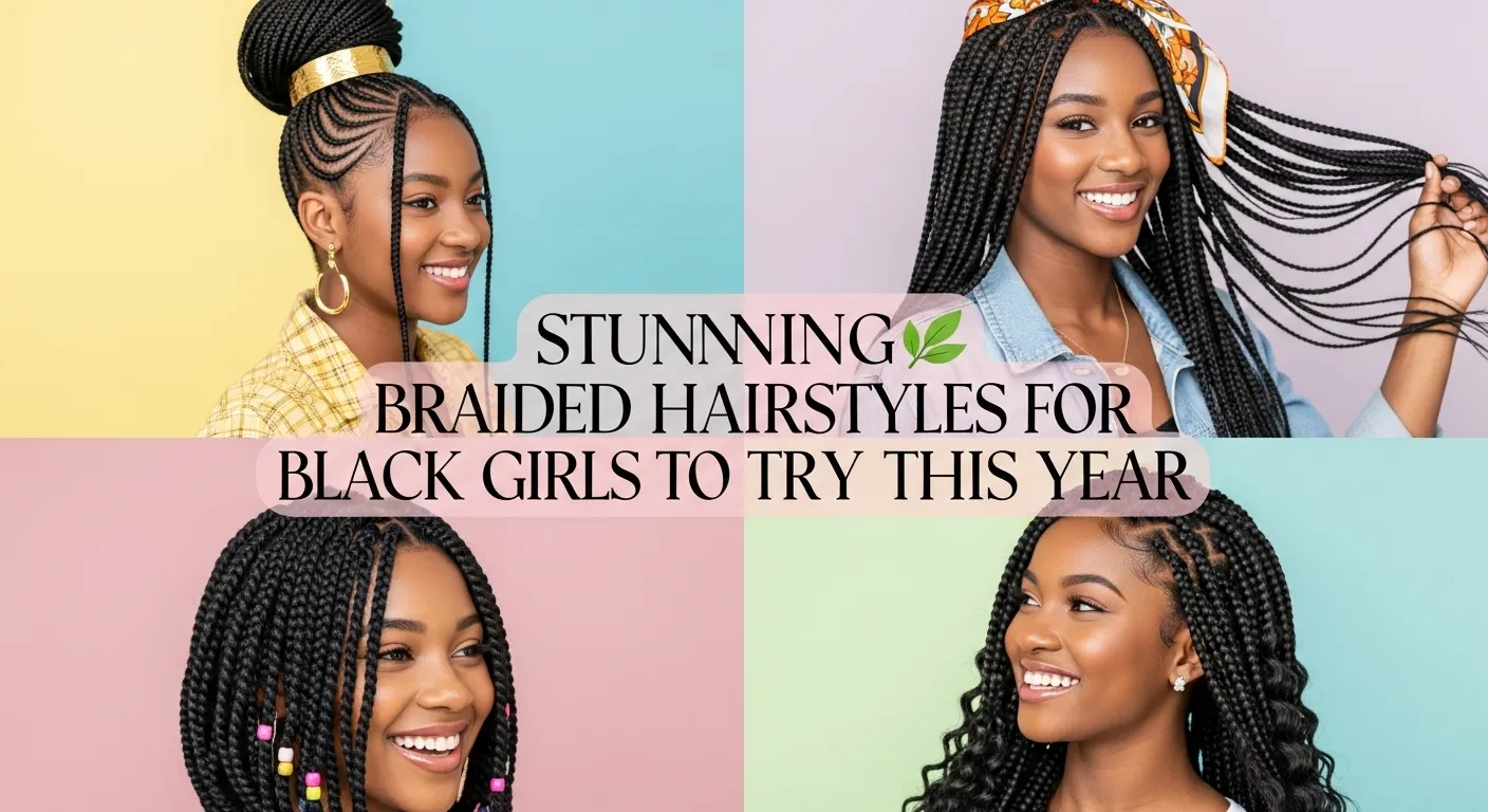 braided hairstyles for black girls